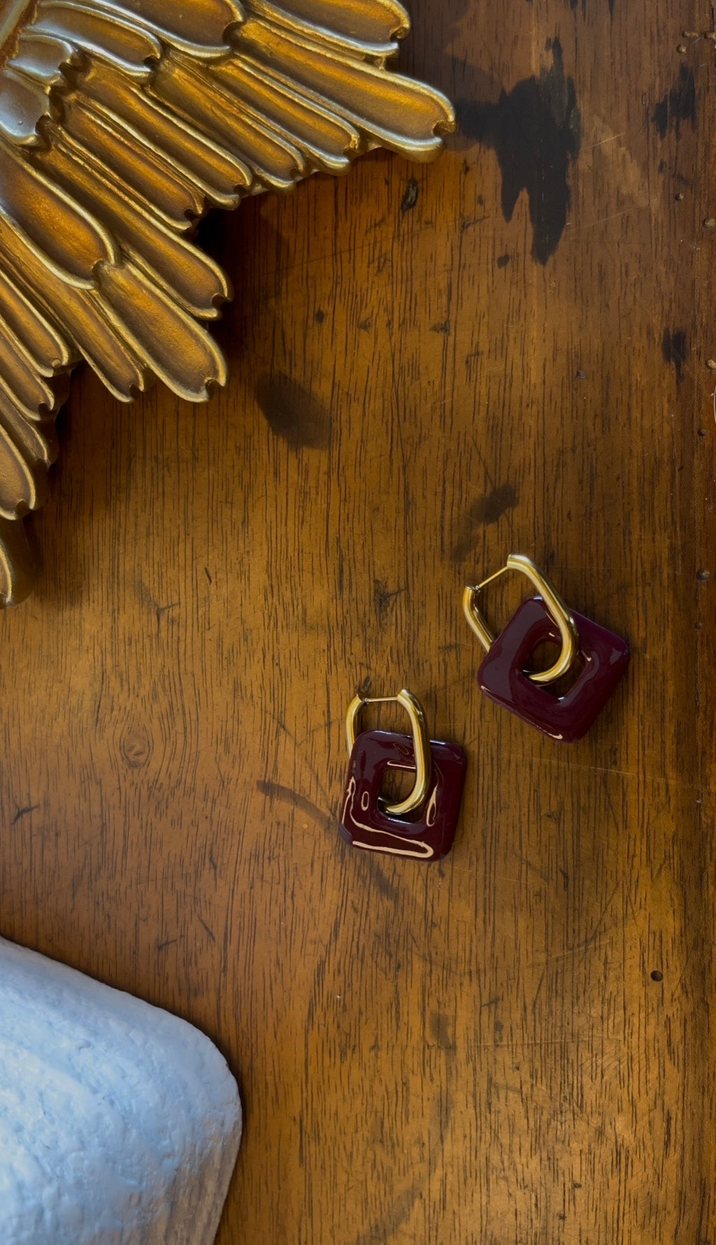 Pampilles carrées - Bordeaux