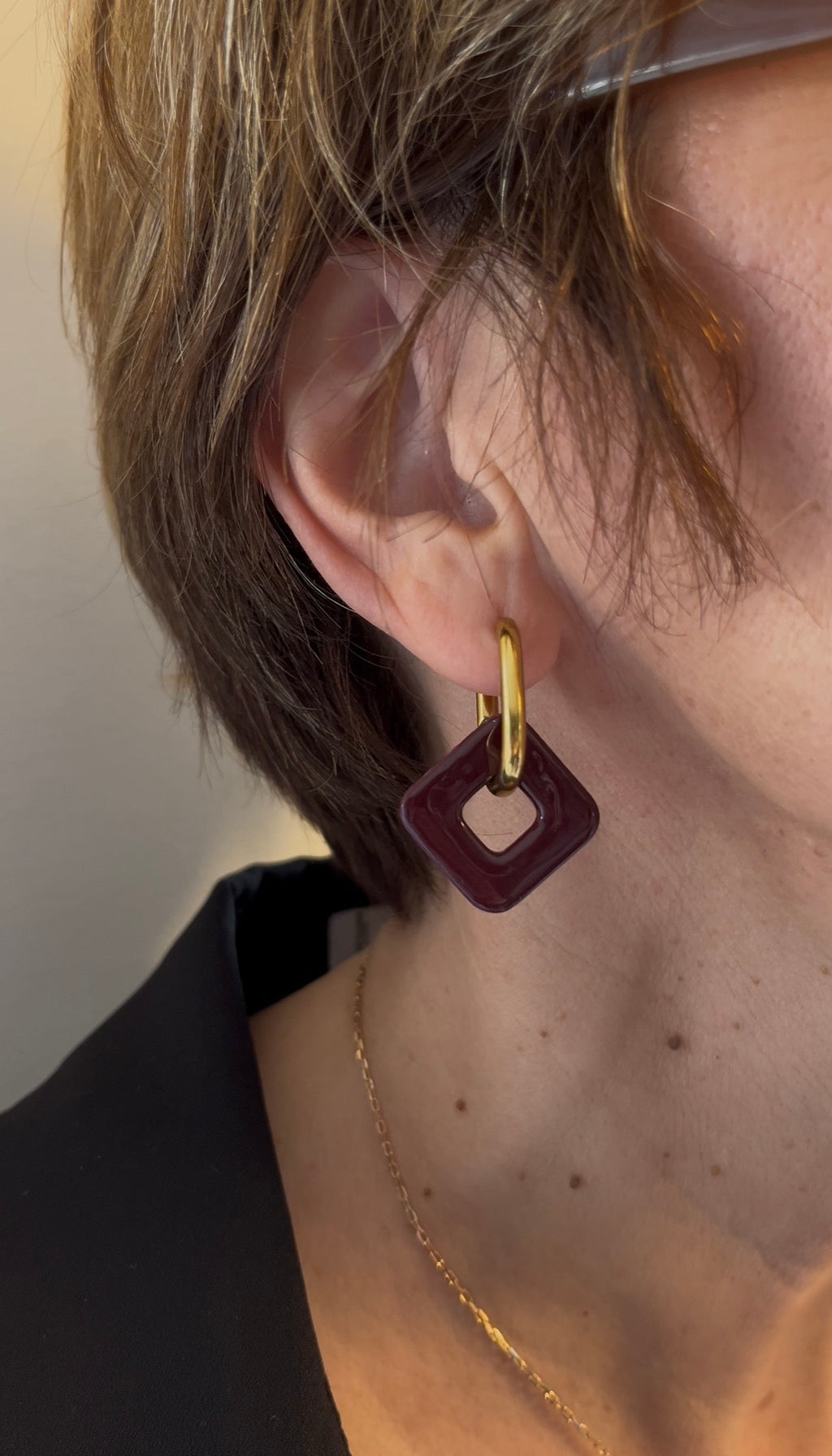 Pampilles carrées - Bordeaux