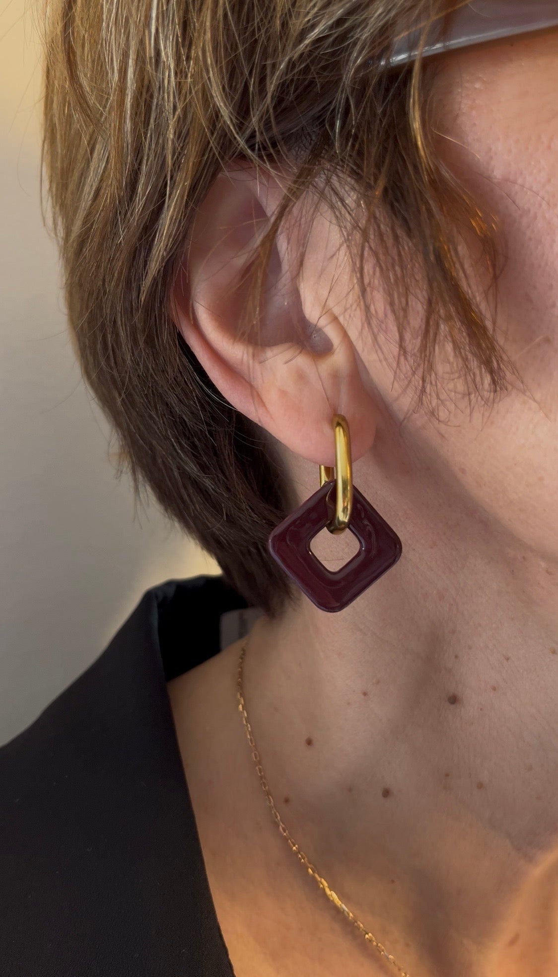 Pampilles carrées - Bordeaux