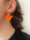 Pampilles fleurs - orange