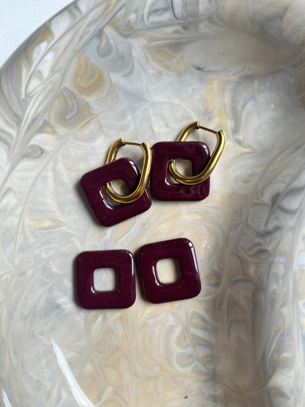 Pampilles carrées - Bordeaux