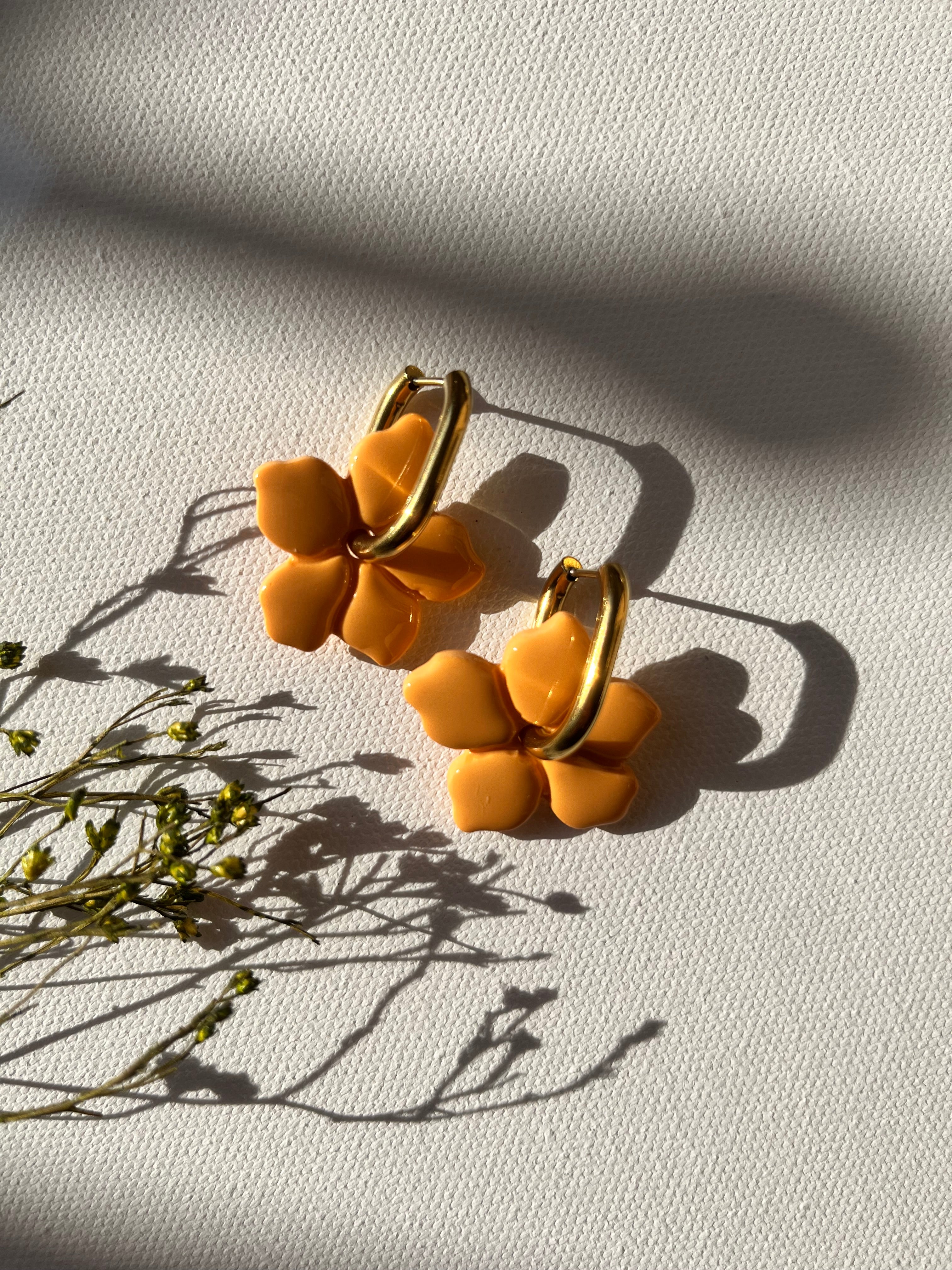 Pampilles fleurs - Abricot